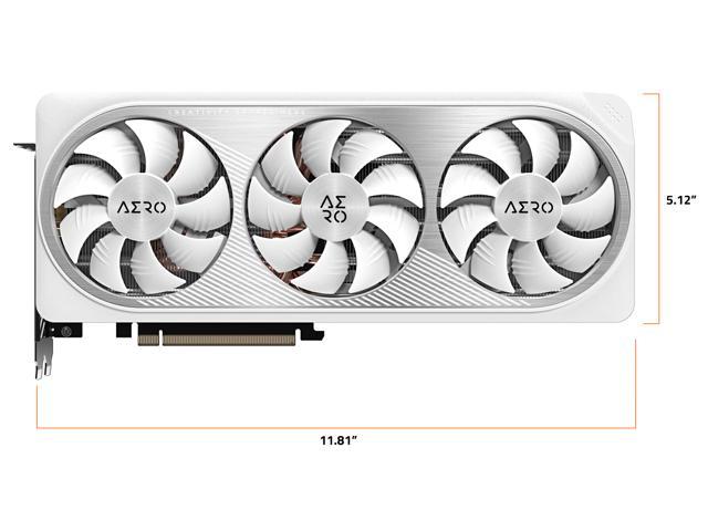 Placa De Video Gigabyte Rtx 4070 Super Aero 12gb Ddr6 (white)