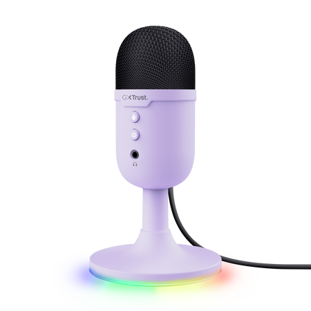 Microfono Trust Yunix Usb Purple Gxt234p