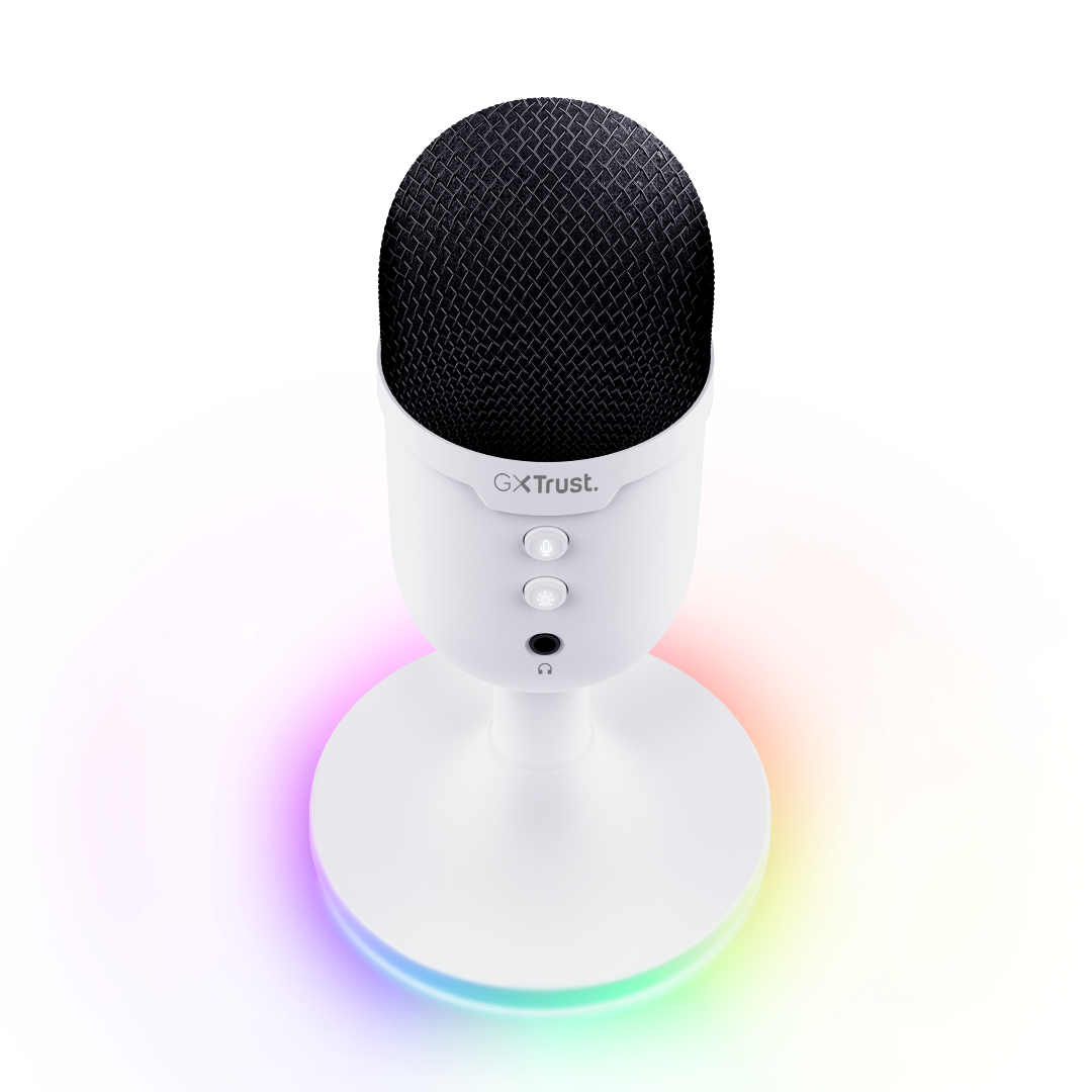 Microfono Trust Yunix Usb White Gxt234w