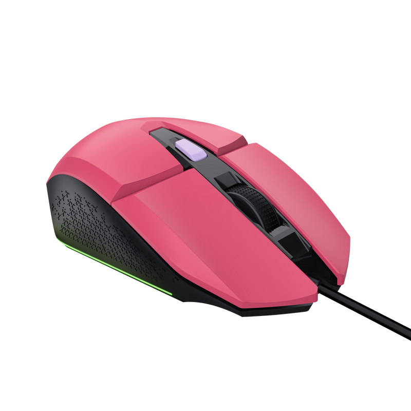 Mouse Gamer Trust Felox Pink Gxt109p