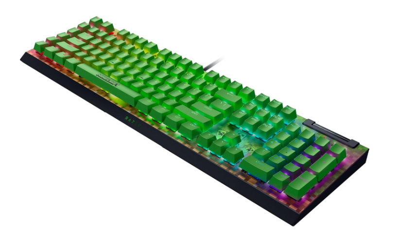 Teclado Gamer Razer Blackwidow V4 X Minecraft Edition Green Sw