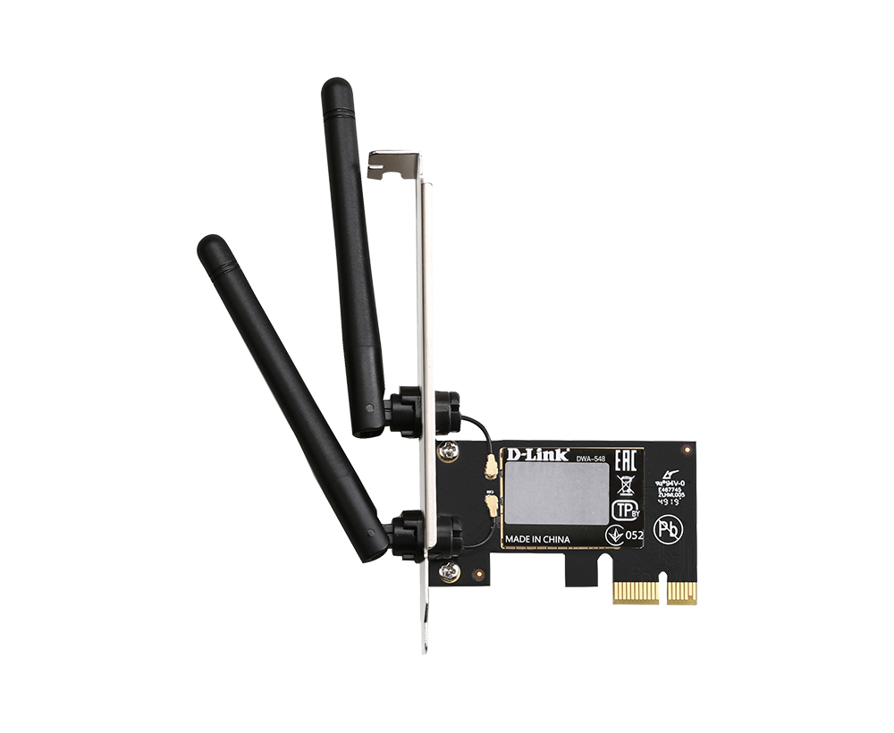 D-link Placa De Red Pci-e Dwa-548 Wifi 4 N300 Con 2 Antenas