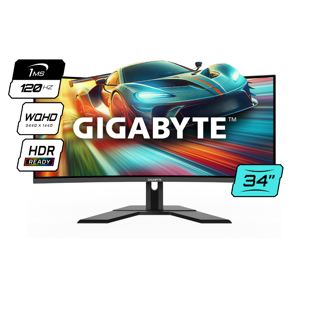Monitor Gamer Gigabyte 34 Gs34wqc Sa