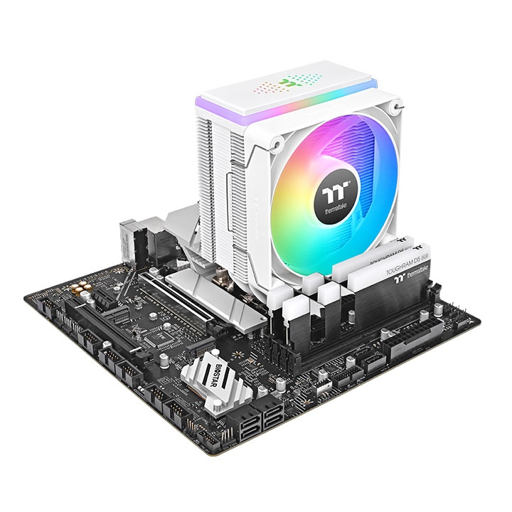 Cpu Cooler Astria 400 Air 6 Pipe Sync White