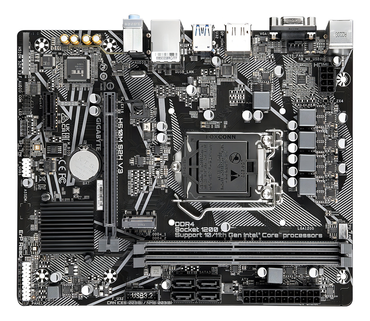 Mother Gigabyte (lga1200) H510m S2h V3
