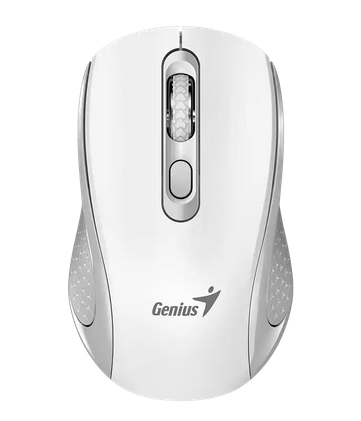 Mouse Wireless Genius Nx-8025s White Grey