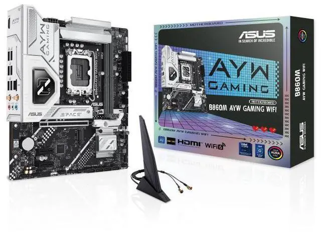 MOTHER ASUS (LGA1851) B860M AYW GAMING WIFI