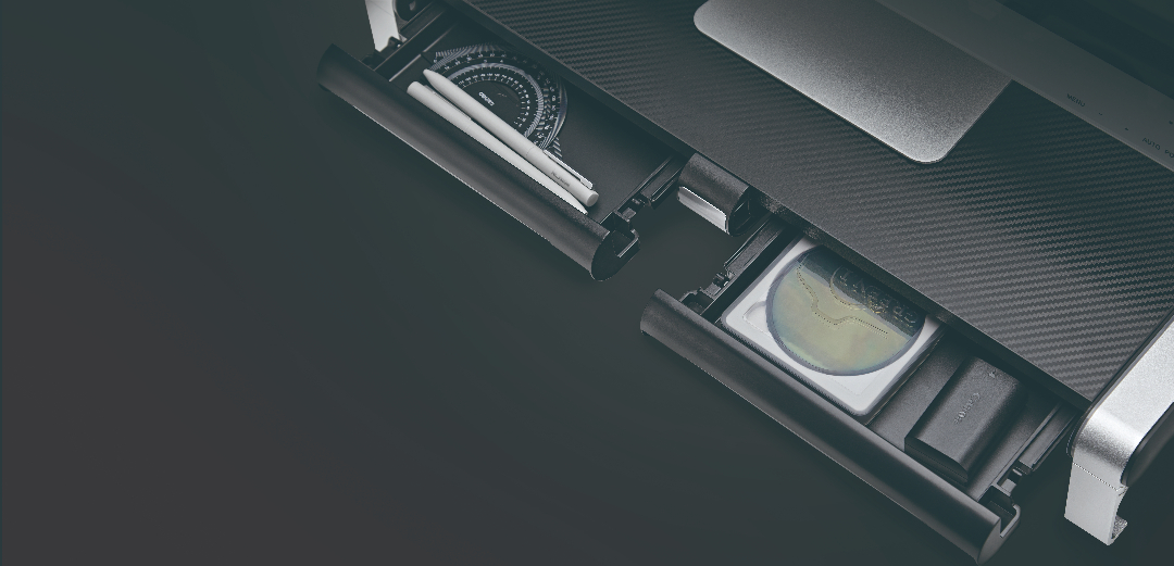 Elevador Para Monitor Rgb Intelaid Con Cajones It-stg