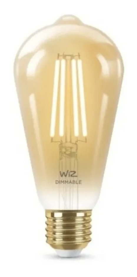 Lampara Wiz Led Smart St64 Tw/7w E27 Amber 1pf