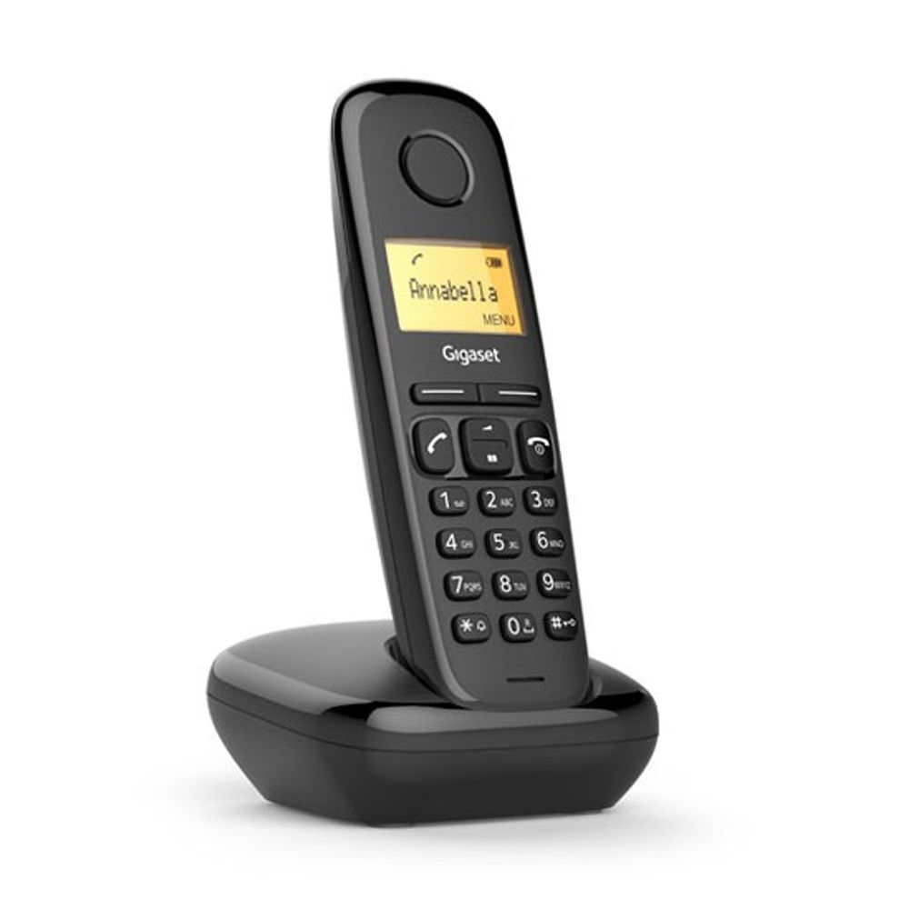 Gigaset Telefono Inalambrico A170 Black