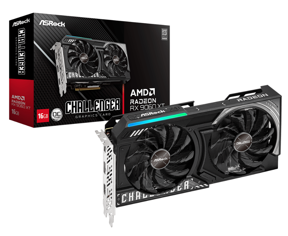 Placa De Video Asrock Rx9060xt Cl 16go