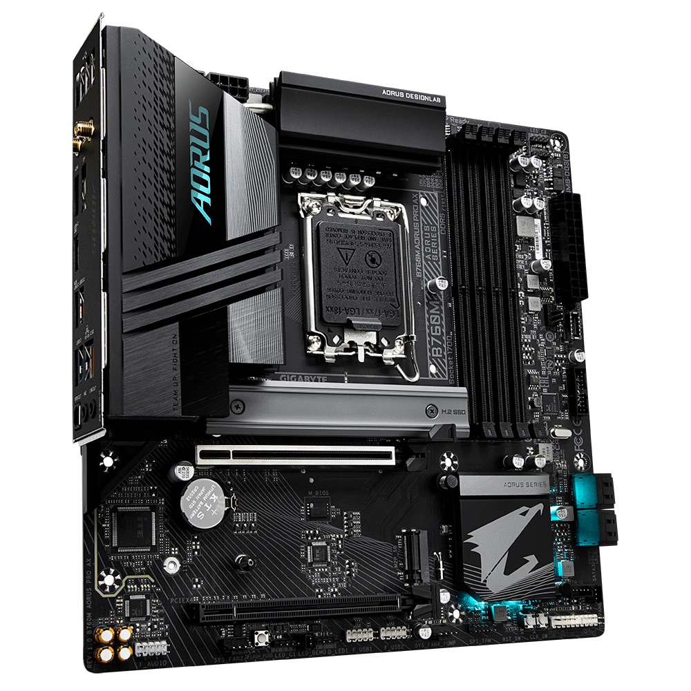 Mother Gigabyte (lga1700) B760m Aorus Pro Ax