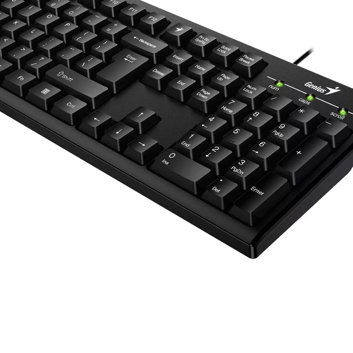 Teclado Genius Kb-100 Smart Usb Black
