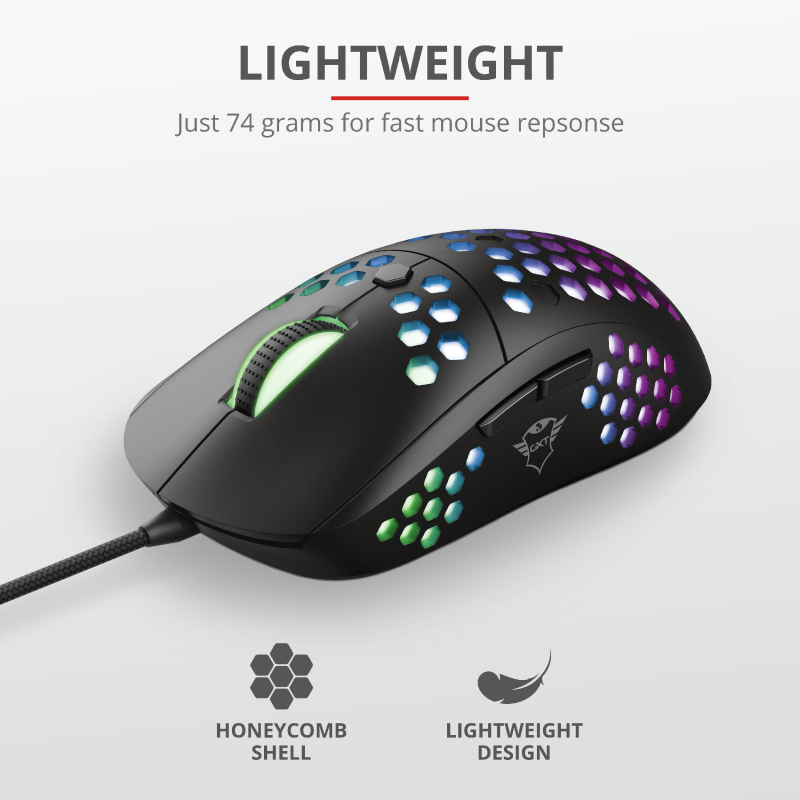 Mouse Gamer Trust Graphin Lightweight Gxt 960