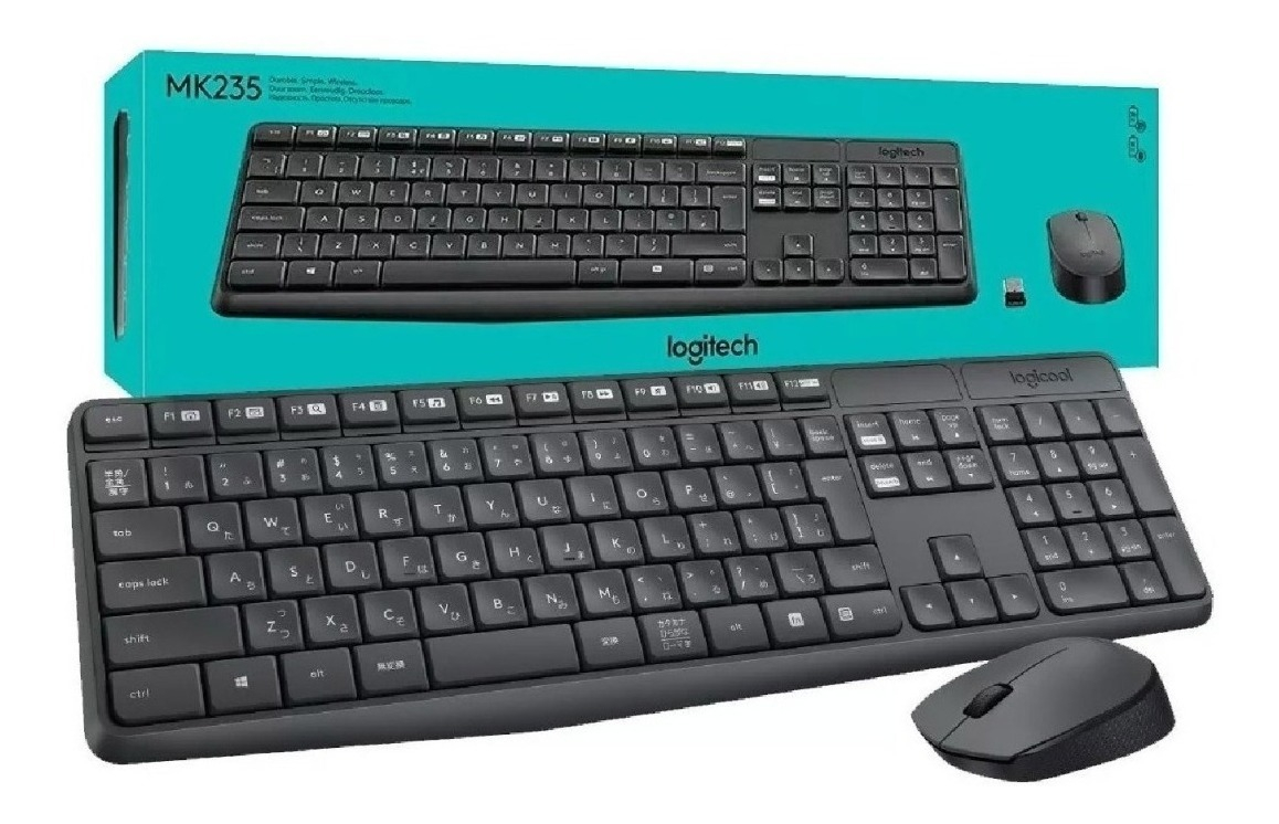 Teclado Y Mouse Logitech Mk235 Wireless