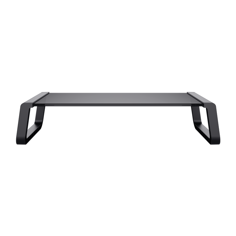 Soporte Trust Monitor Vidrio Stand Black