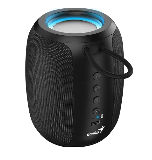 Parlante Genius Bluetooth Sp-915bt Rgb Black