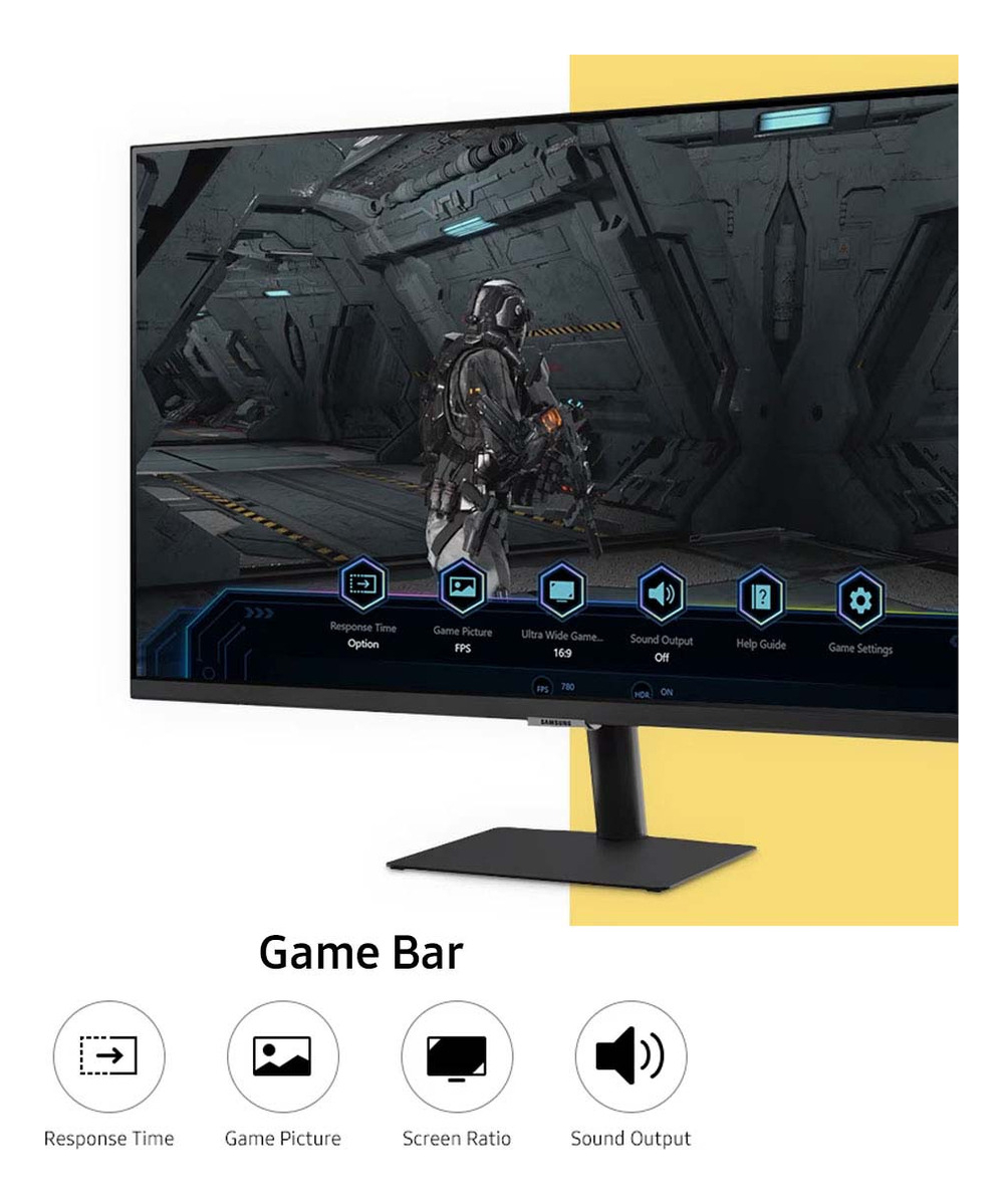 Monitor Samsung Led 32 Bm700 Uhd 4k M70b