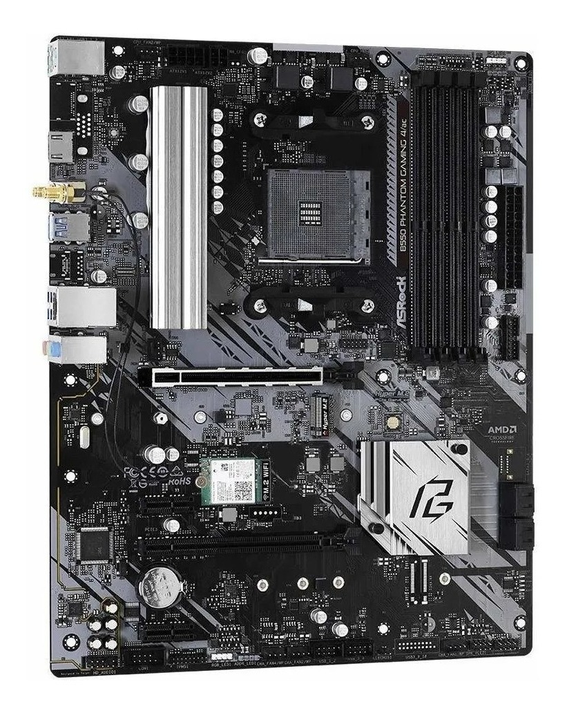 Mother Asrock (am4) B550 Phantom Gaming 4/ac Wifi