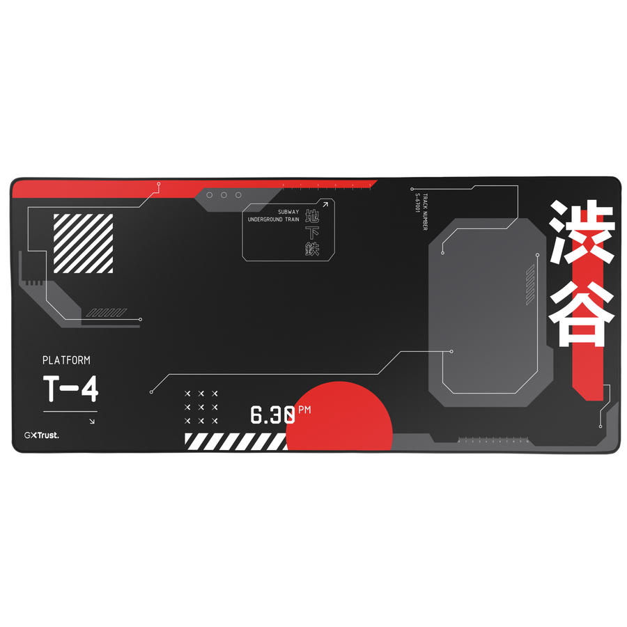 Mouse Pad Trust Xxl Japan Black Gxt759