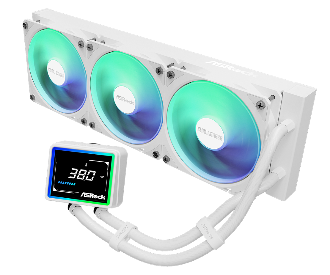 Water Cooler Asrock Challenger 360 Digital White