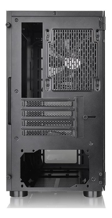 Gabinete Thermaltake V150 Tg Black Tempered Glass