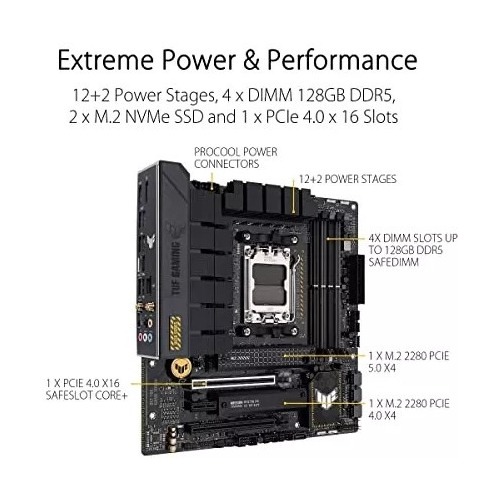 Mother Asus (am5) Tuf Gaming B650m-plus Wifi