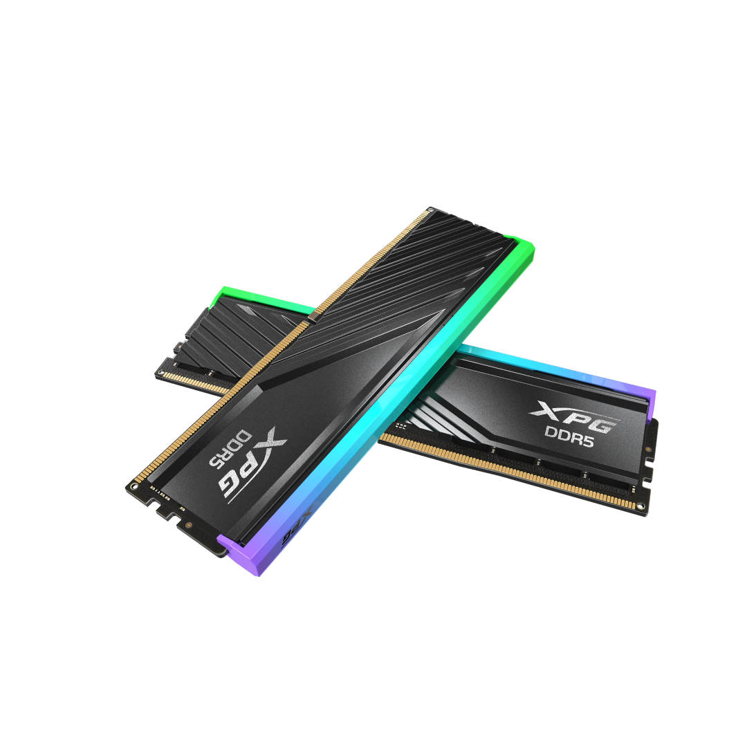 MEMORIA ADATA DDR5 2X8GB 5600MHZ XPG LANCER BLACK RGB HEATSINK