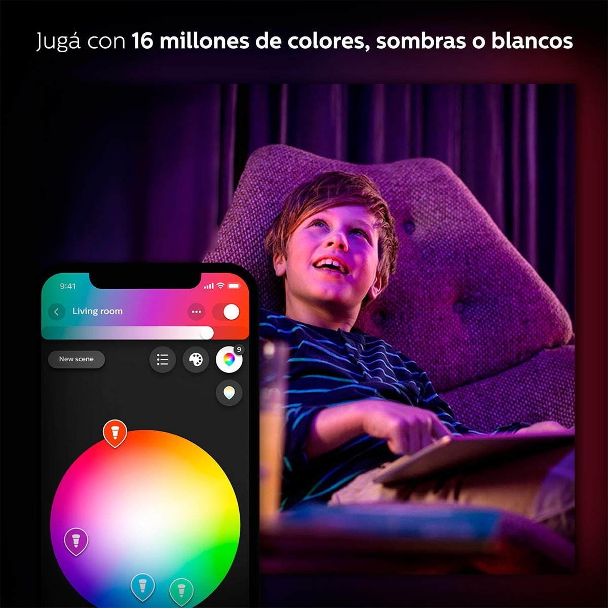 Lampara Philips Hue 7w Fil G93 E27