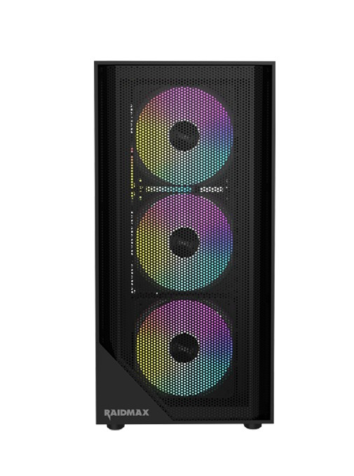 Gabinete Gamer Raidmax Meshian Series X609 Microatx Black