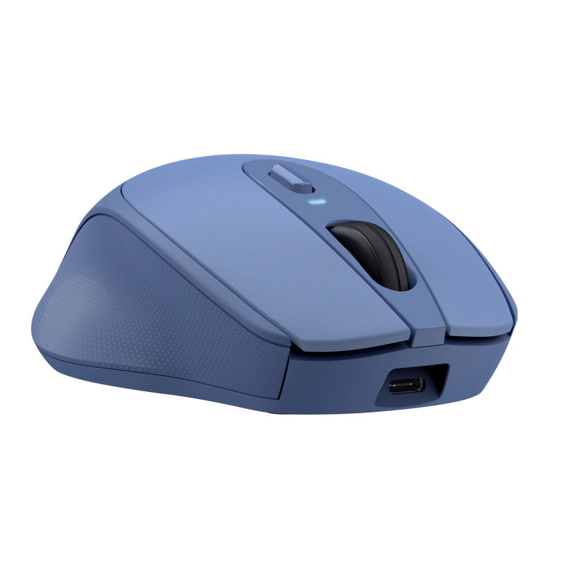 Mouse Trust Zaya Wireless Recargable Blue