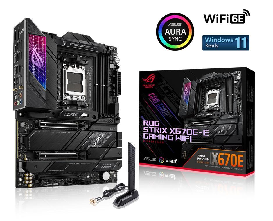Mother Asus (am5) Rog Strix X670e-e Gaming Wifi