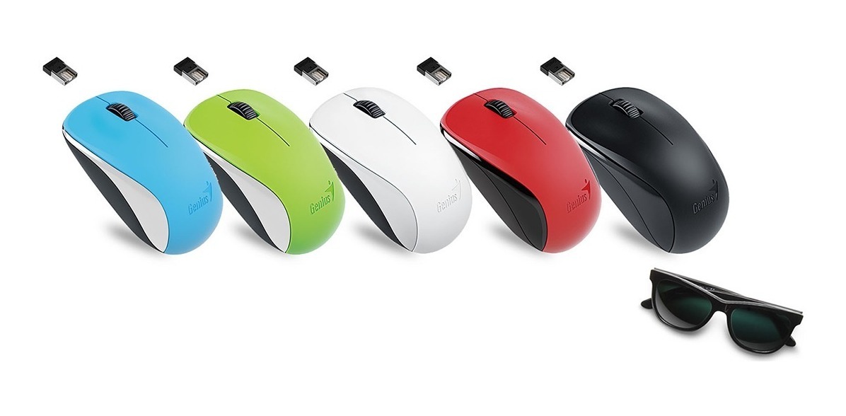 Mouse Genius Nx-7000 Blue Wireless New G5