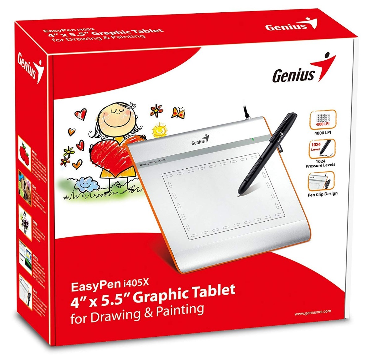 Genius Graphic Tablet Easypen I405X