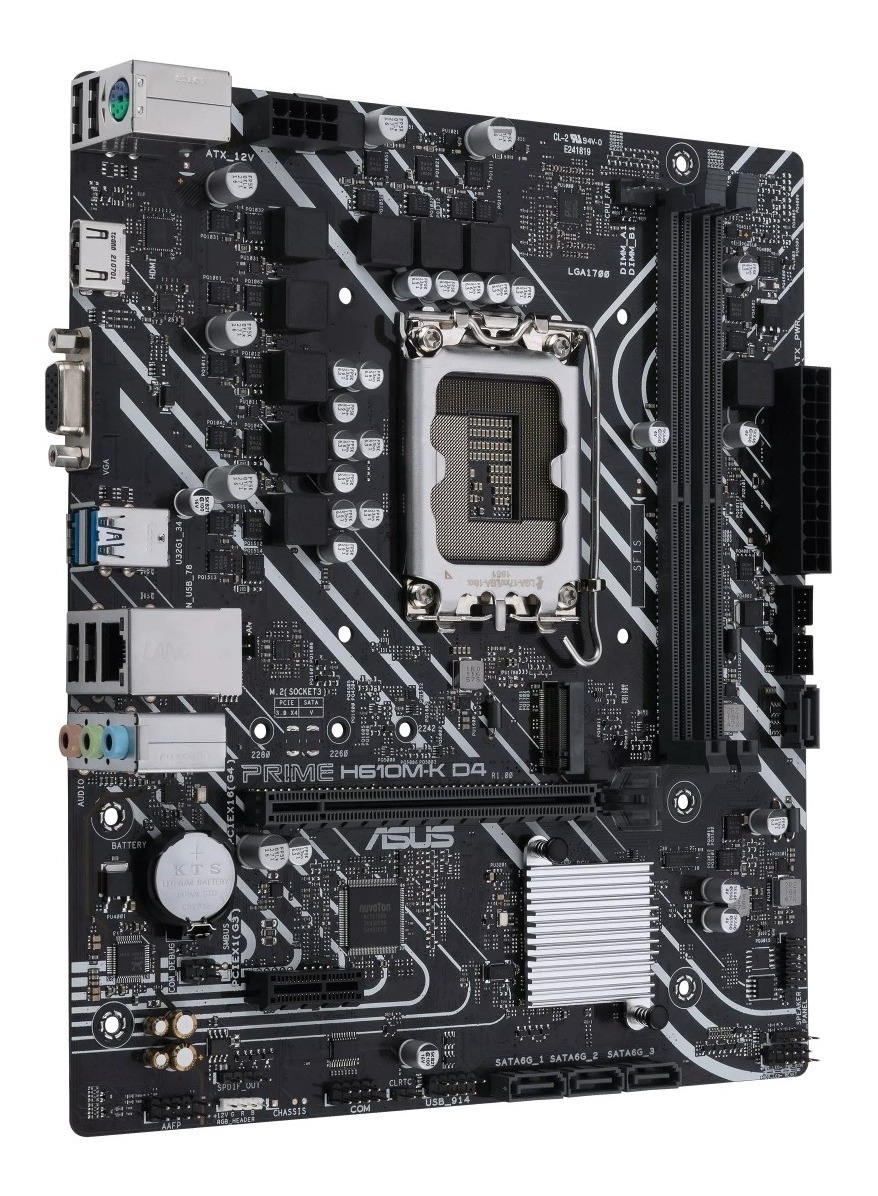 Mother Asus (lga1700) Prime H610m-k D4 Csm