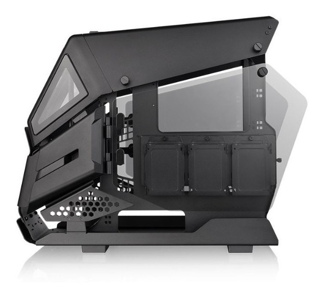 Gabinete Thermaltake Ah T200 Black Temp Glass