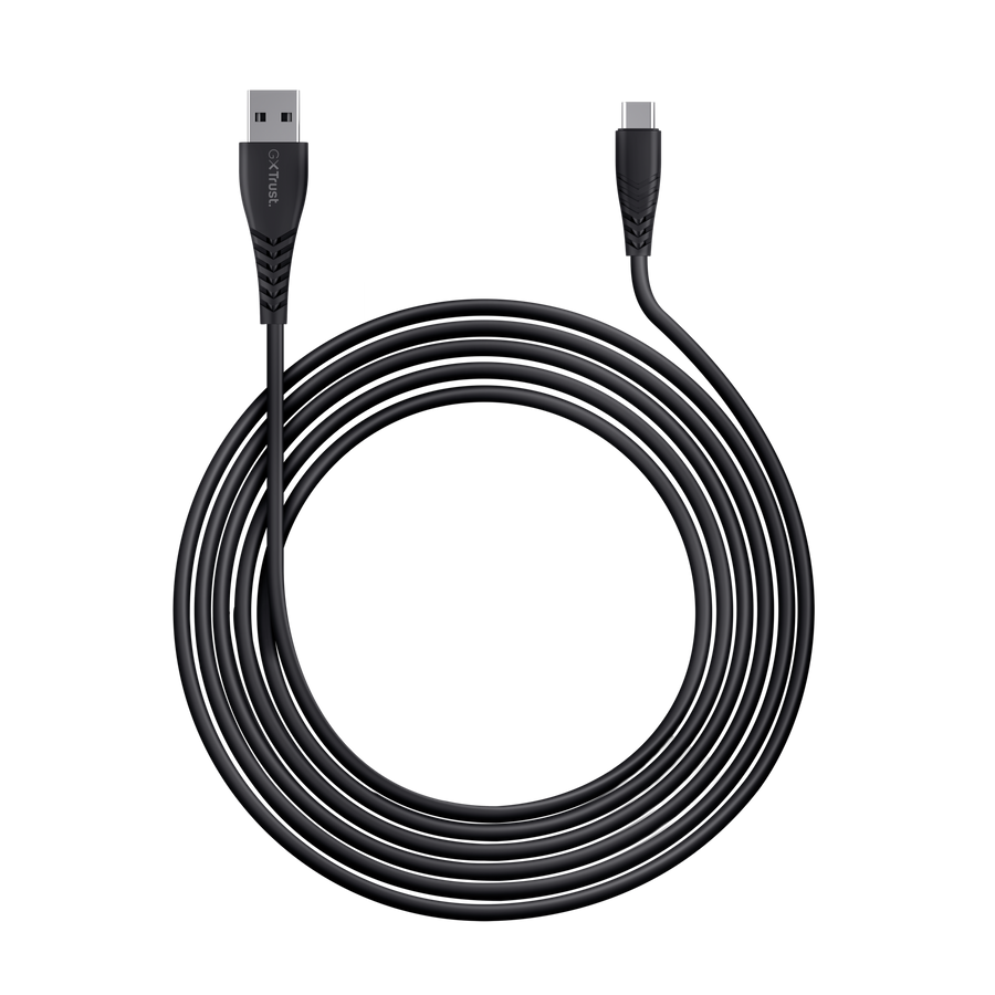 Accesorios Trust Cable Usb-c Usb 3 Metros Para Carga De Joystick Ps5
