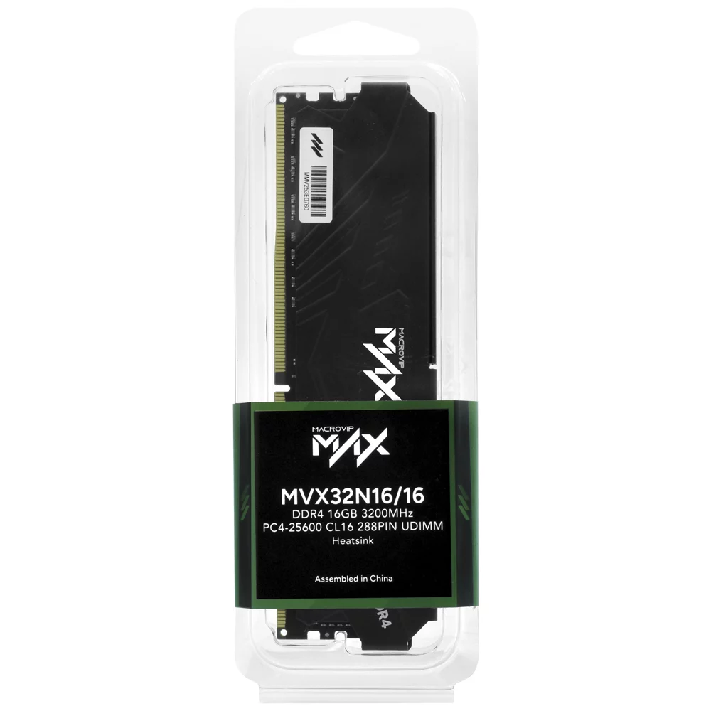 Memoria Ddr4 16gb Macrovip Max 3200mhz Heatsink