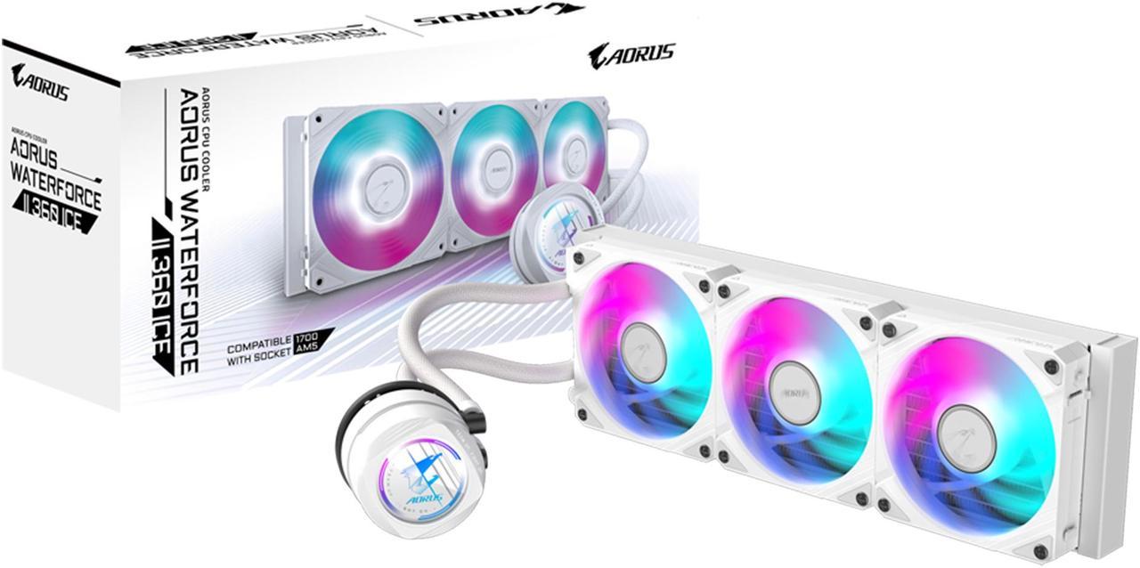 Water Cooler Gigabyte Aorus Waterforce X Ii 360i Ice (blanco)