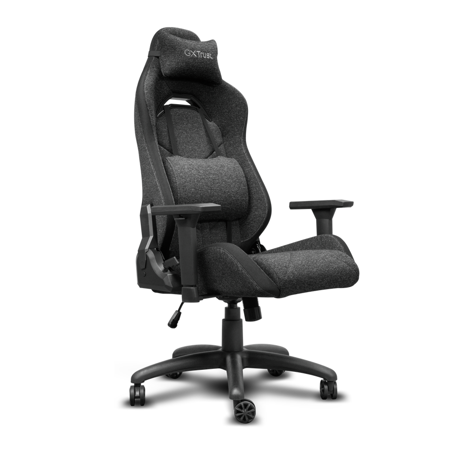 Silla Gamer Trust Ruya De Tela Grey Gxt723