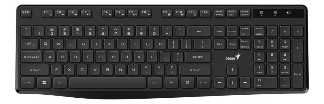 Teclado Genius Rs2 Kb-7200 Black Sp