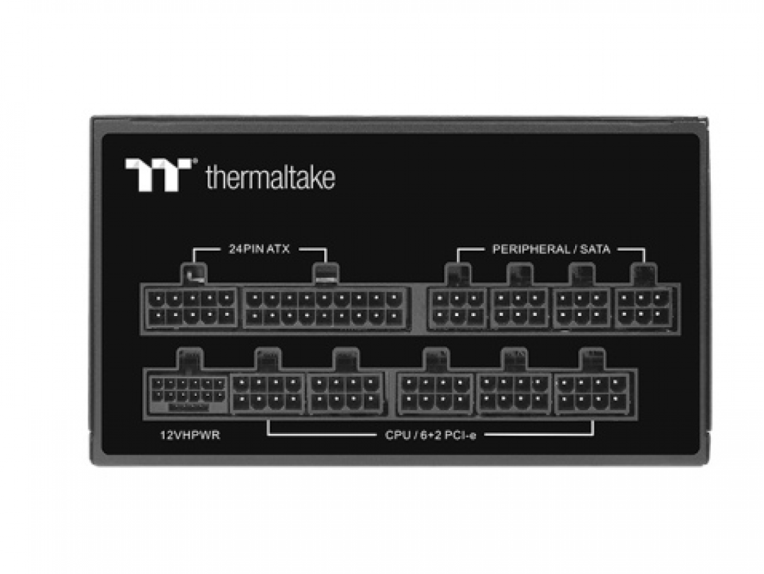 Gabinete C/fuente Thermaltake Tower 600 + 1200w 80 Plus Gold