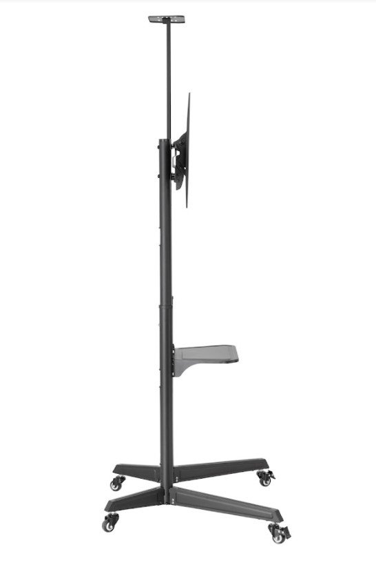 Soporte Intelaid Tv Movil En Acero Regulable En Altura  Estante Para Camara It-smt