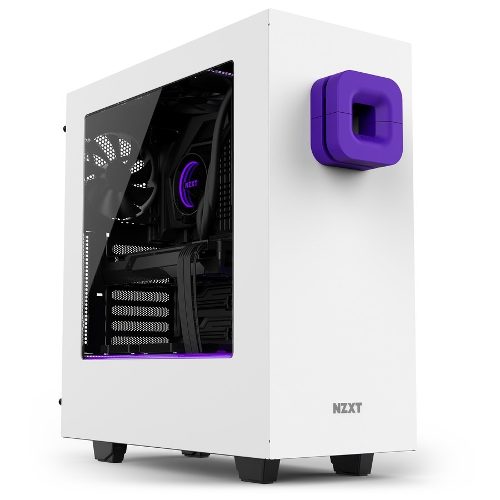 Accesorios Porta Auriculares Nzxt Puck Purple