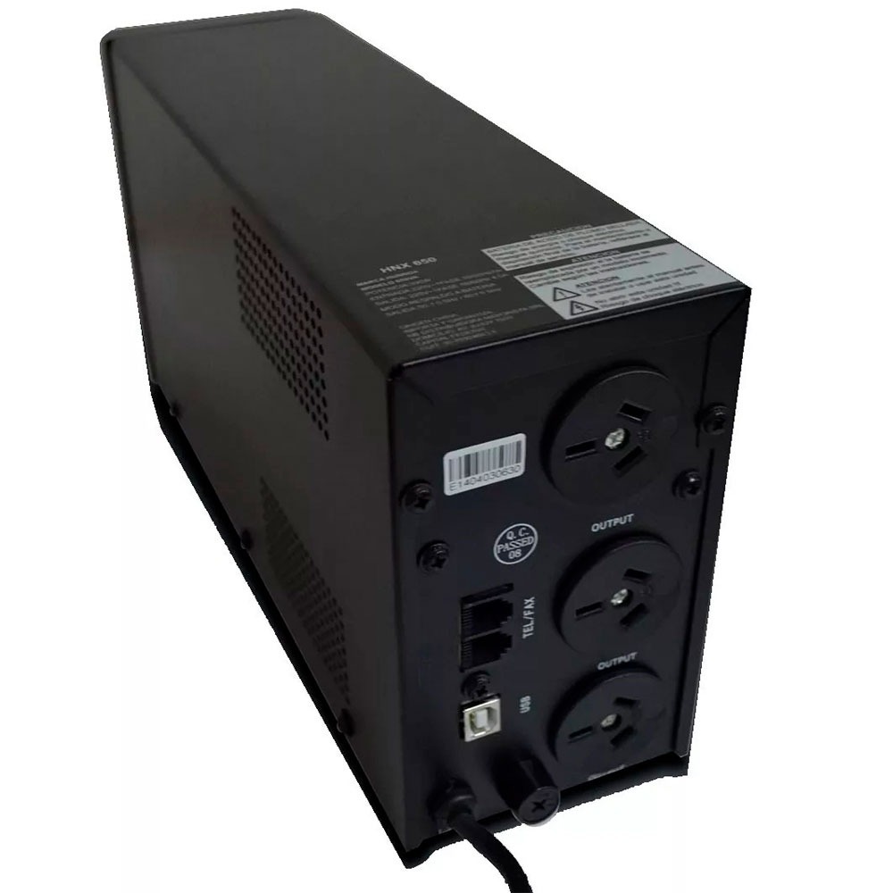 Hunnox Ups Y Estabilizador 650va Metal Lcd C/usb