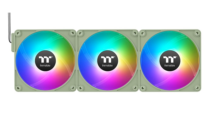 Cpu Cooler Thermaltake Ct140 Ex Argb Sync Matcha Green