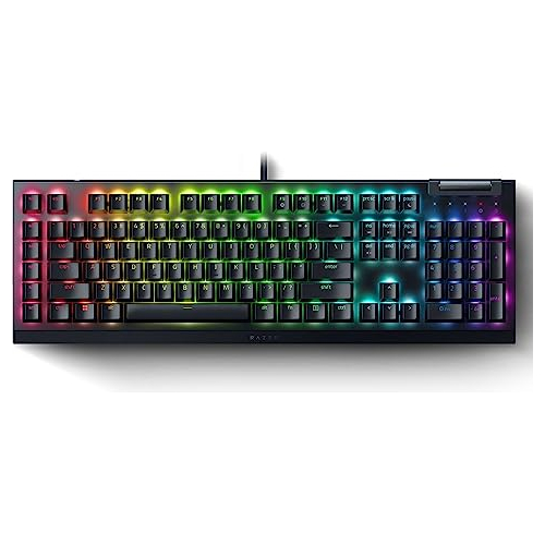 Teclado Gamer Razer Blackwidow V4 X Yellow
