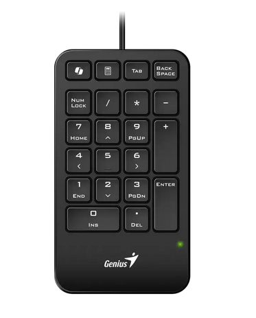 Teclado Genius Numerico Numpad 125 Usb-c Black