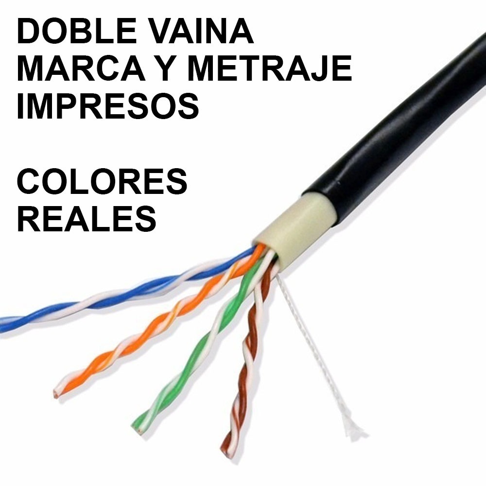 Cable Utp Sfx Cat5 305m Exterior