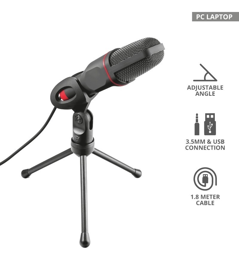 Microfono Trust Gxt212 Mico Usb